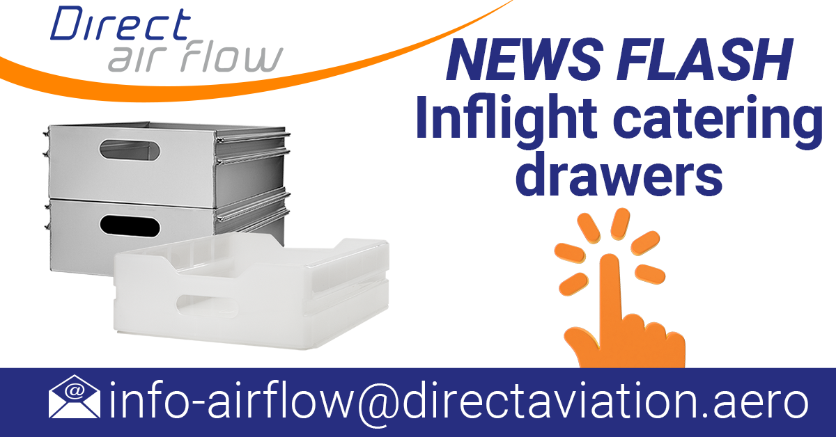Aluflite ATLAS standard polypropylene drawer - Direct Air Flow