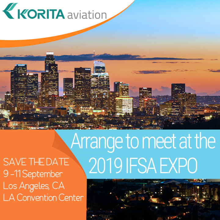 Korita Aviation is attending the 2019 IFSA EXPO, Meet Jamie Melleney, Sales Manager, Korita Aviation at the 2019 IFSA EXPO, Galley insert equipment manufactureres 2019 IFSA EXPO, galley equipment IFSA 2019