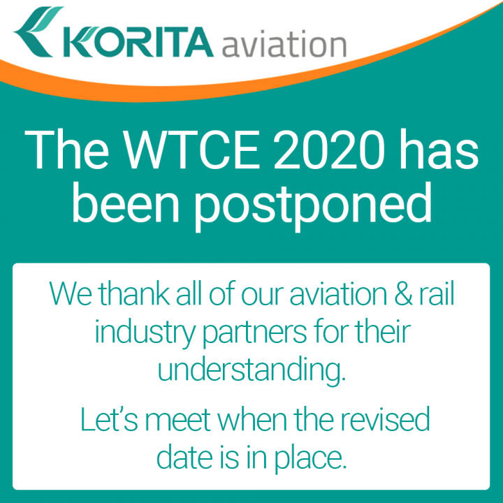WTCE 2020 Postponed, World Travel Catering & Onboard Expo is postponed - Korita Aviation